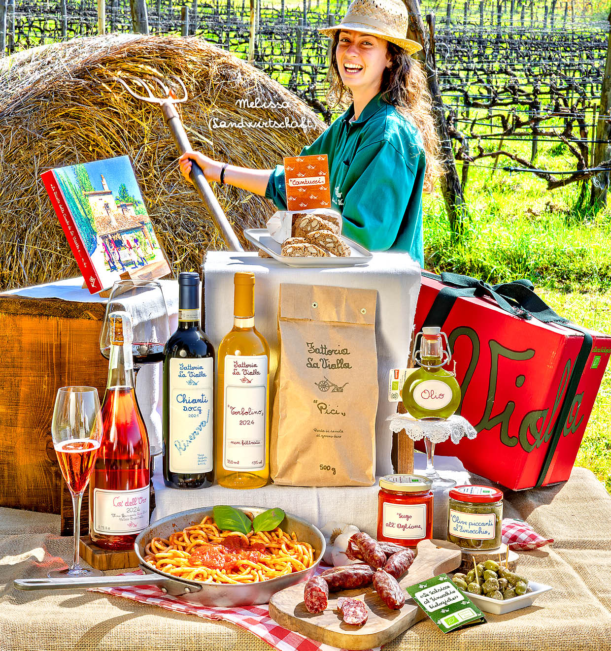 Abendessen auf dem Lande