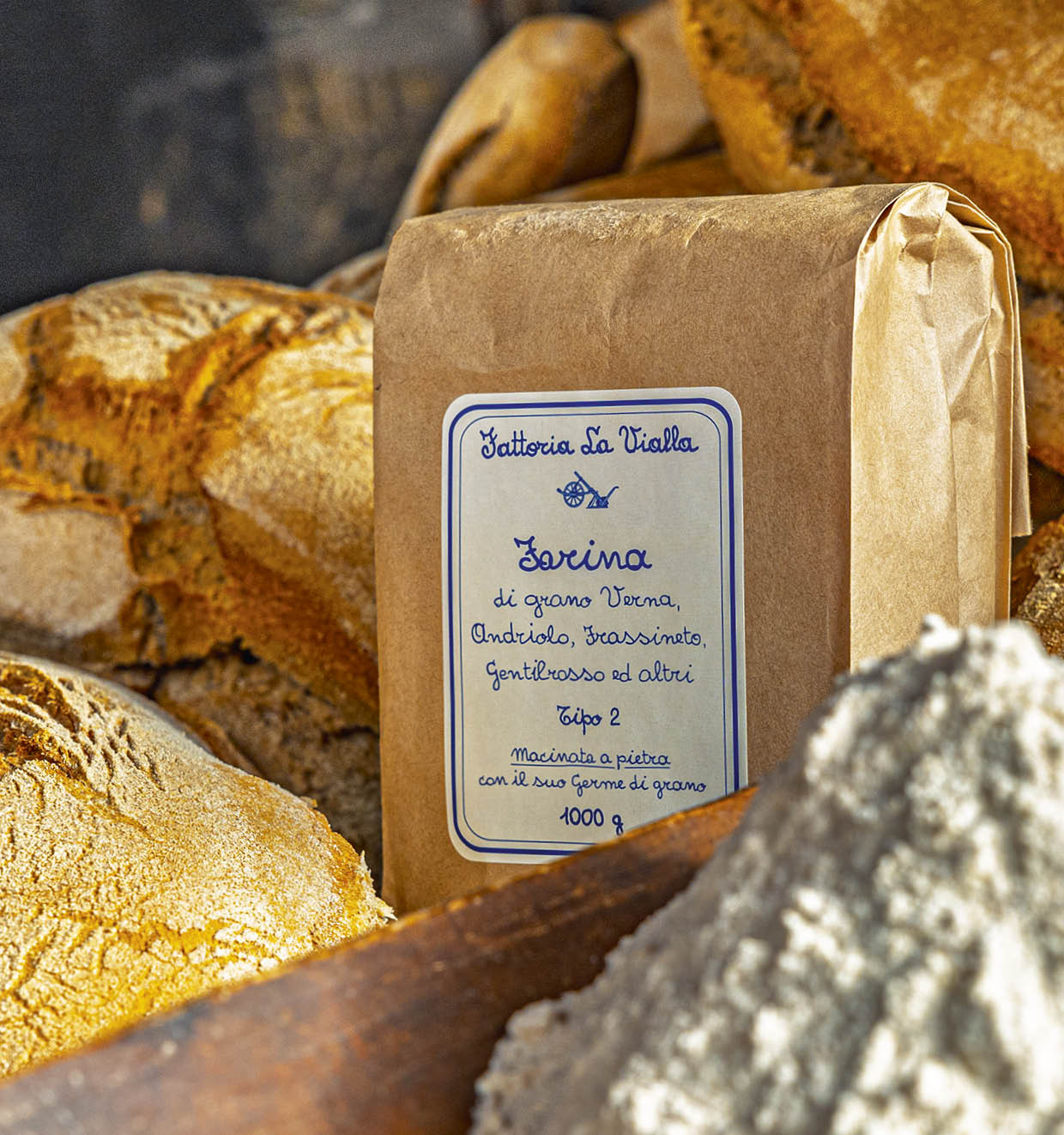 Semi Wholegrain Soft Wheat Flour