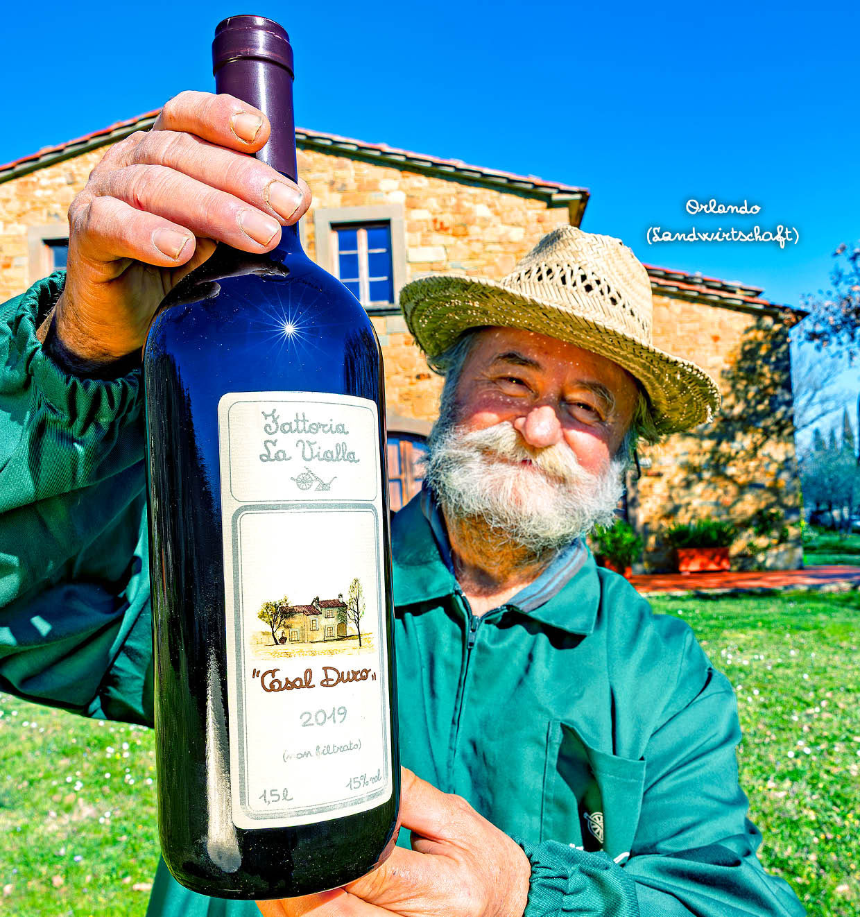 Die Magnumflasche Casal Duro 2019