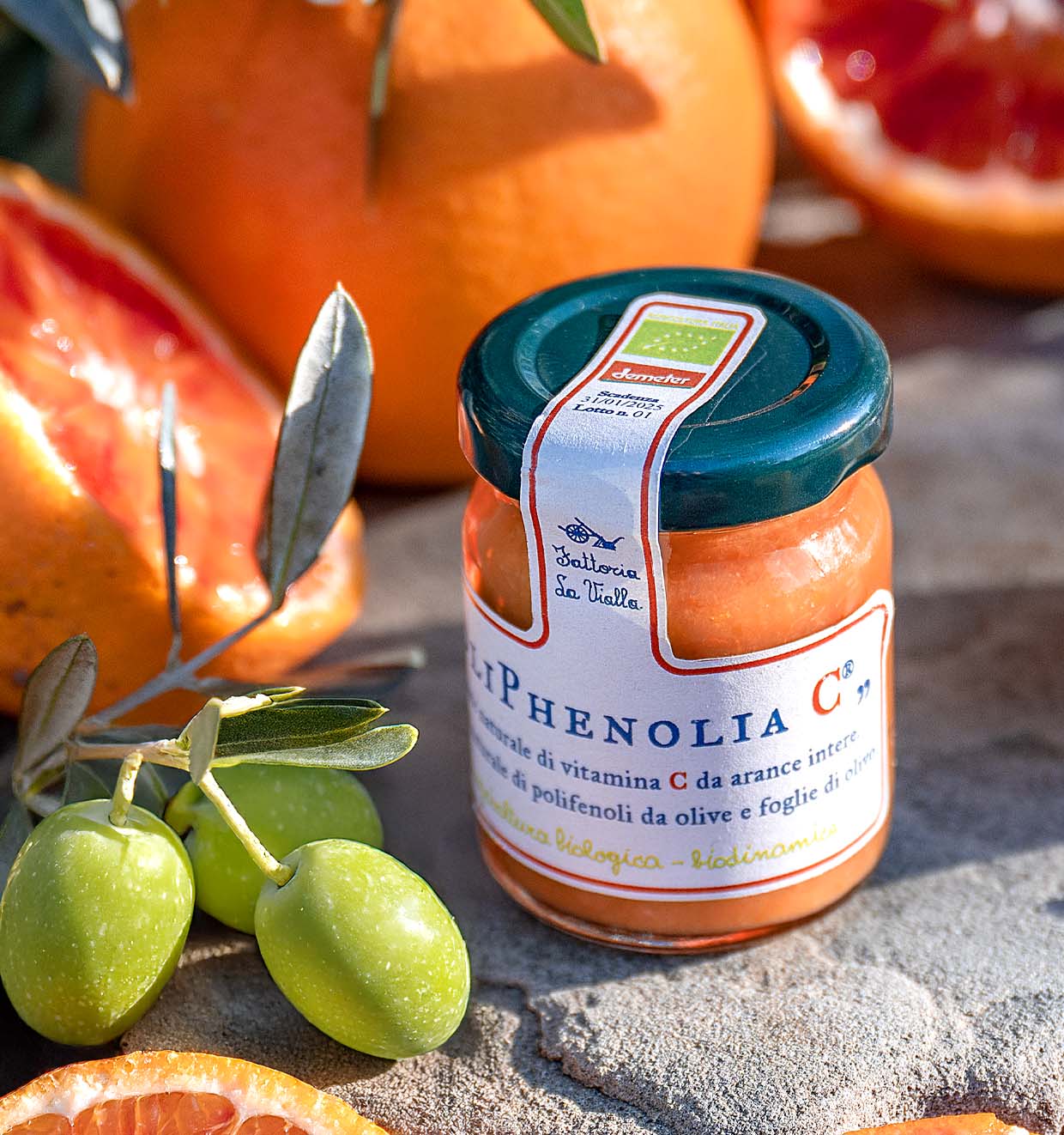 OliPhenolia C mit Orangen