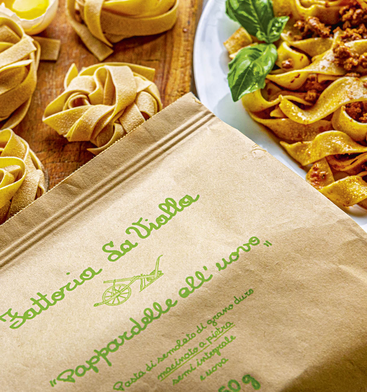 Pappardelle all'uovo