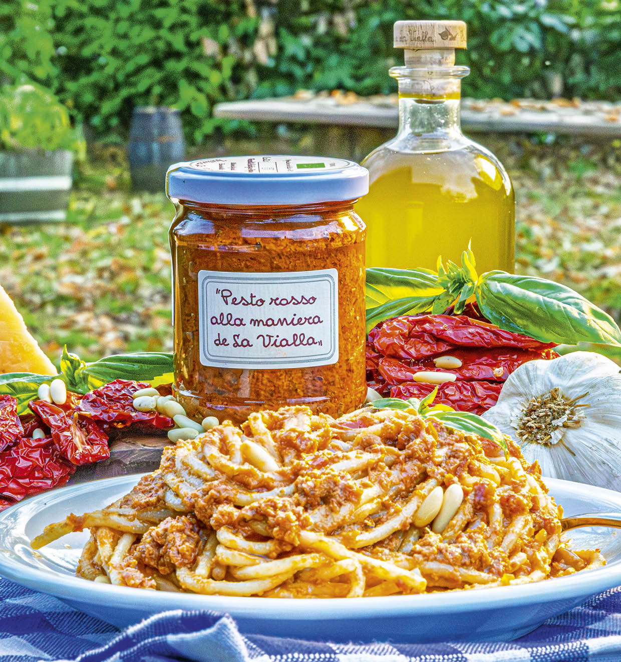 Rotes Pesto nach La-Vialla-Art