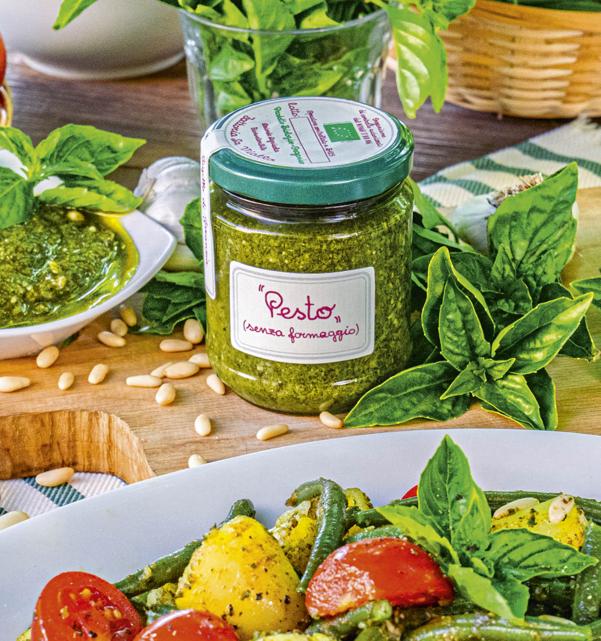 Pesto senza formaggio