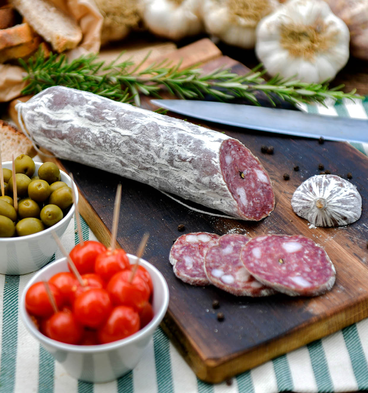 Die toskanische Mini-Salami