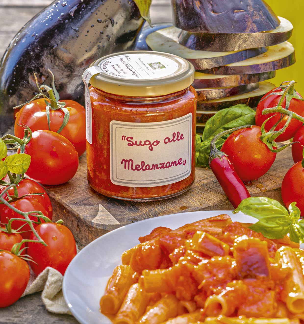 Tomato and Aubergine Sauce